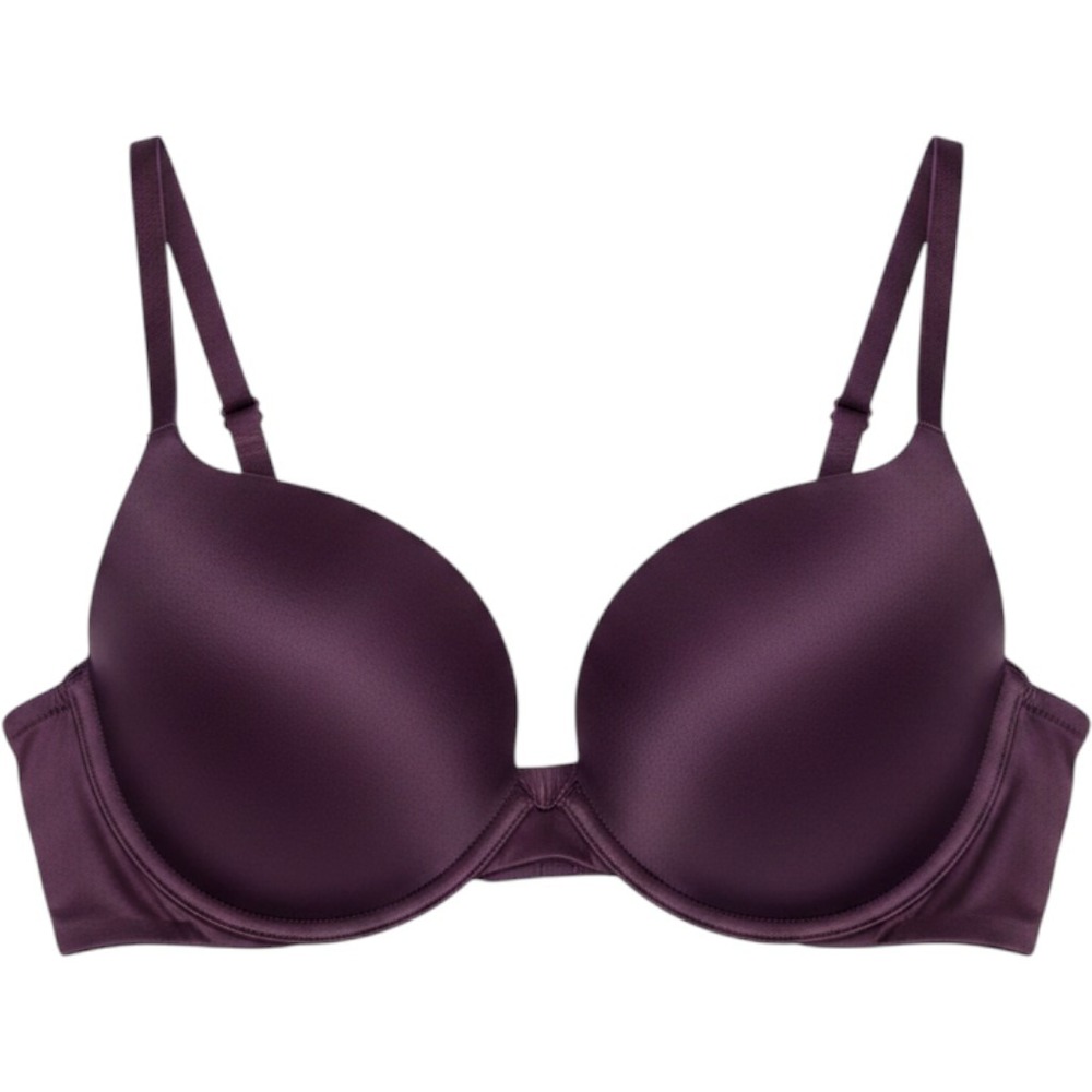 Victoria's‎ Secret Very Sexy Push-Up Bra Dark Purple Plum 34D Underwire Padded